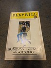 Domenica nel parco con George Broadway Playbill maggio 1984 Bernadette Peters