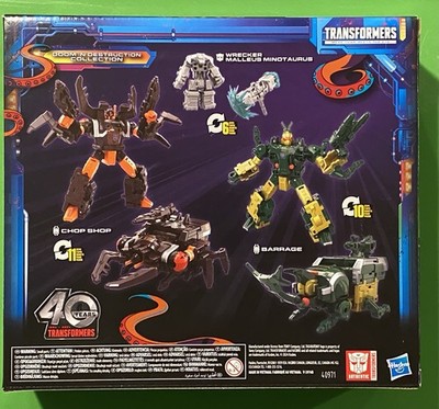 Transformers Legacy United Chop Shop & Barrage Doom 'N Destruction