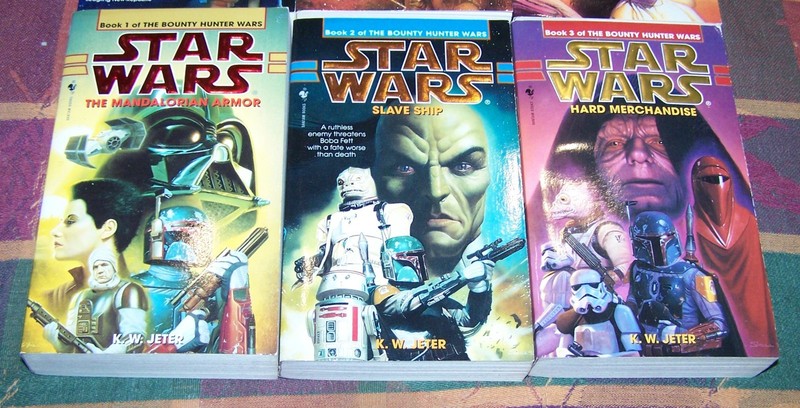 Star Wars PB Book Lot x9 Coruscant Nights, Bounty Hunter Wars & Han Solo Trilogy