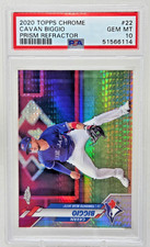 2020 Topps PRISM REFRACTOR CAVAN BIGGIO RC Rookie Baseball Card PSA 10 GEM MINT