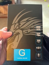 Unbranded New Wired Black  Blue Gaming Mouse