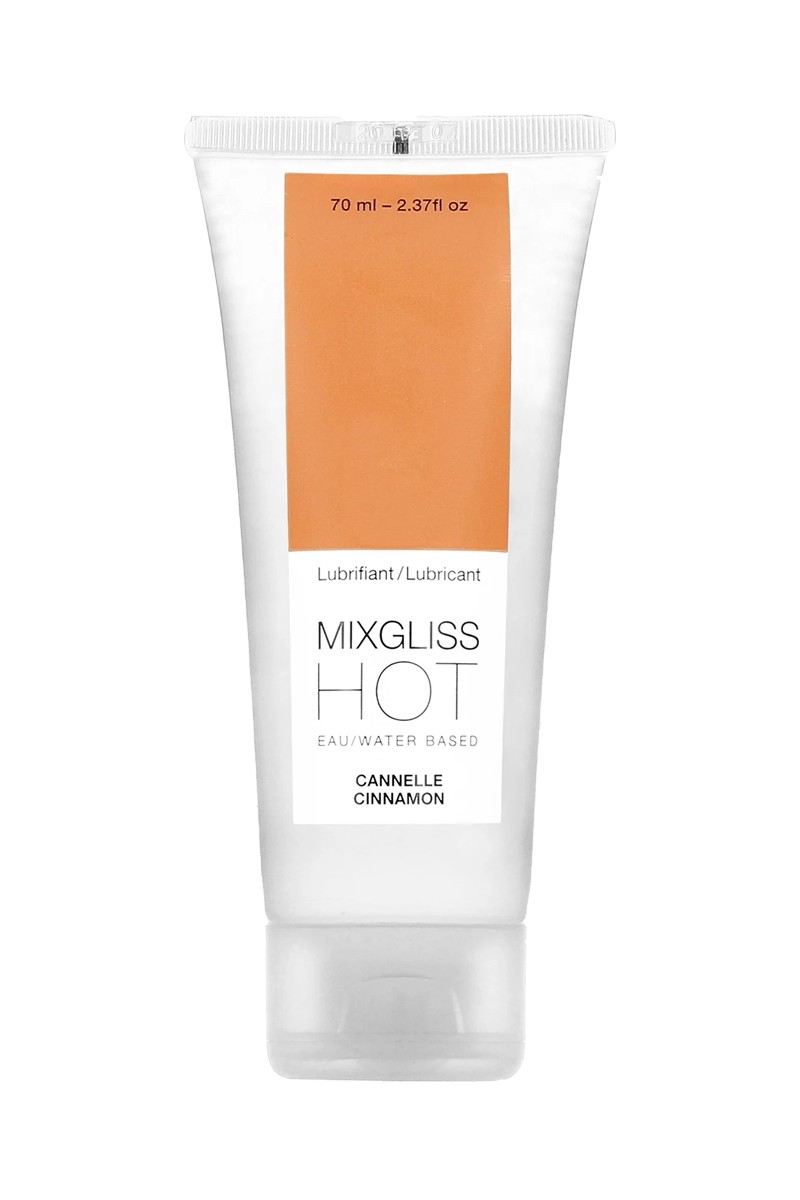 Mixgliss Eau Hot Canelle 70ml lubrifiant chauffant