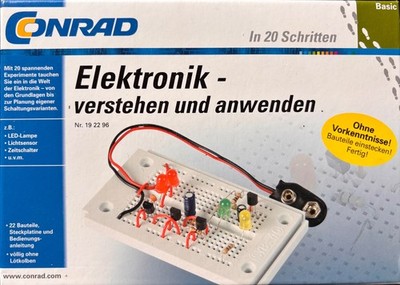CONRAD Elektronik verstehen und anwenden - Bausatz mit 20 Experimenten - 19 22 9