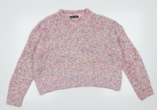 Womens UK Size M SheIn Multicoloured Pullover Sweatshirt