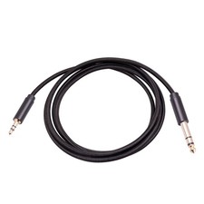 3.5Mm To 6.35Mm Adapter Aux Cable for Mixer Amplifier Gold Plated 3.5 Jack2890