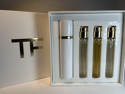 Tom Ford Private Blend Atomizer Collection Soleil Blanc, Neige, De Feu NIB Free
