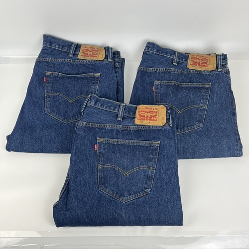 Lot Of 3 Levis 501 Mens Jeans Size 46 X 