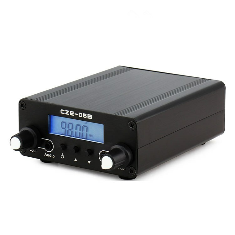 Émetteur FM Mini 0,5W PLL Stéréo - Station Radio Noire CZE05B