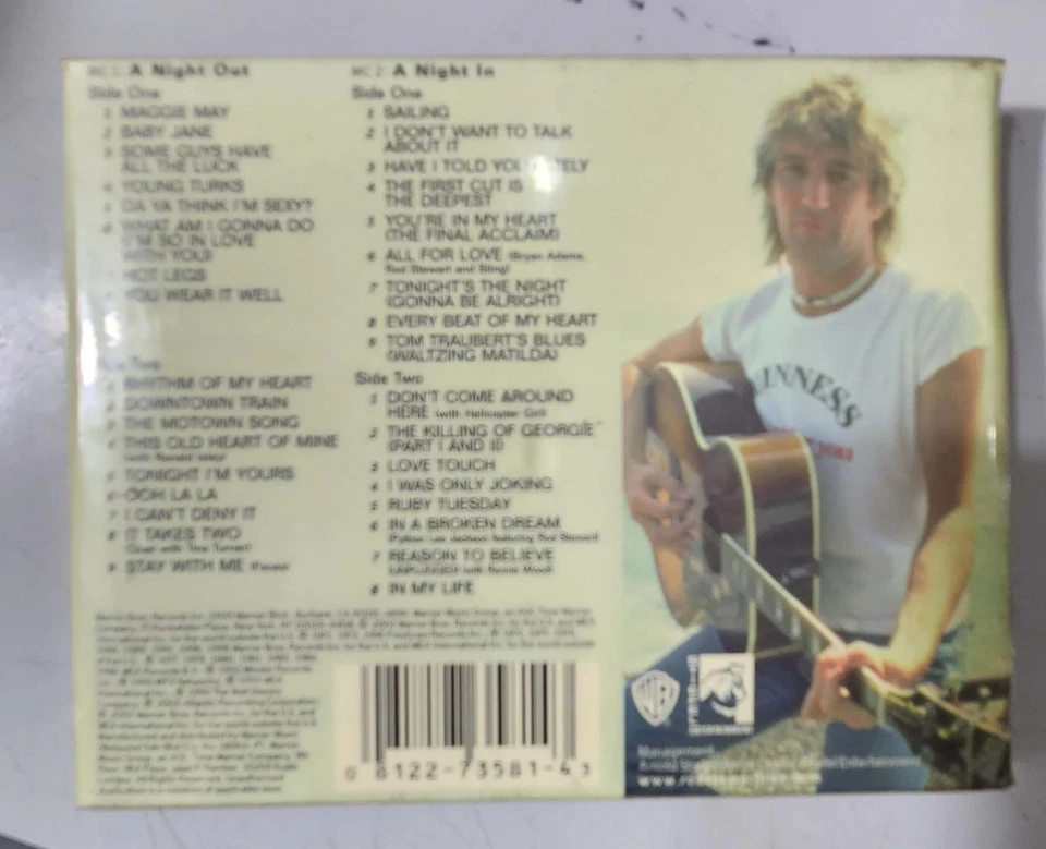 (2436) Malaysia WEA Double Cassette ~ ROD STEWART "The Story So Far" - Image 2 of 3