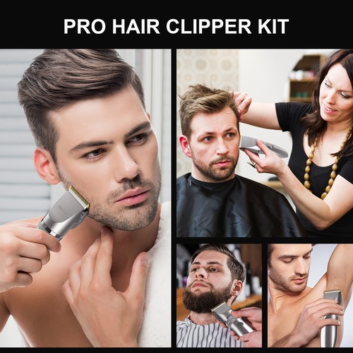 SEJOY Professional Hair Clippers Men Beard Trimmer Cordless Home Cutting Kit - Picture 7 of 8