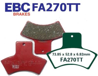 EBC Bremsbeläge FA270TT für Polaris Muddy Goon 260 300 Linhai