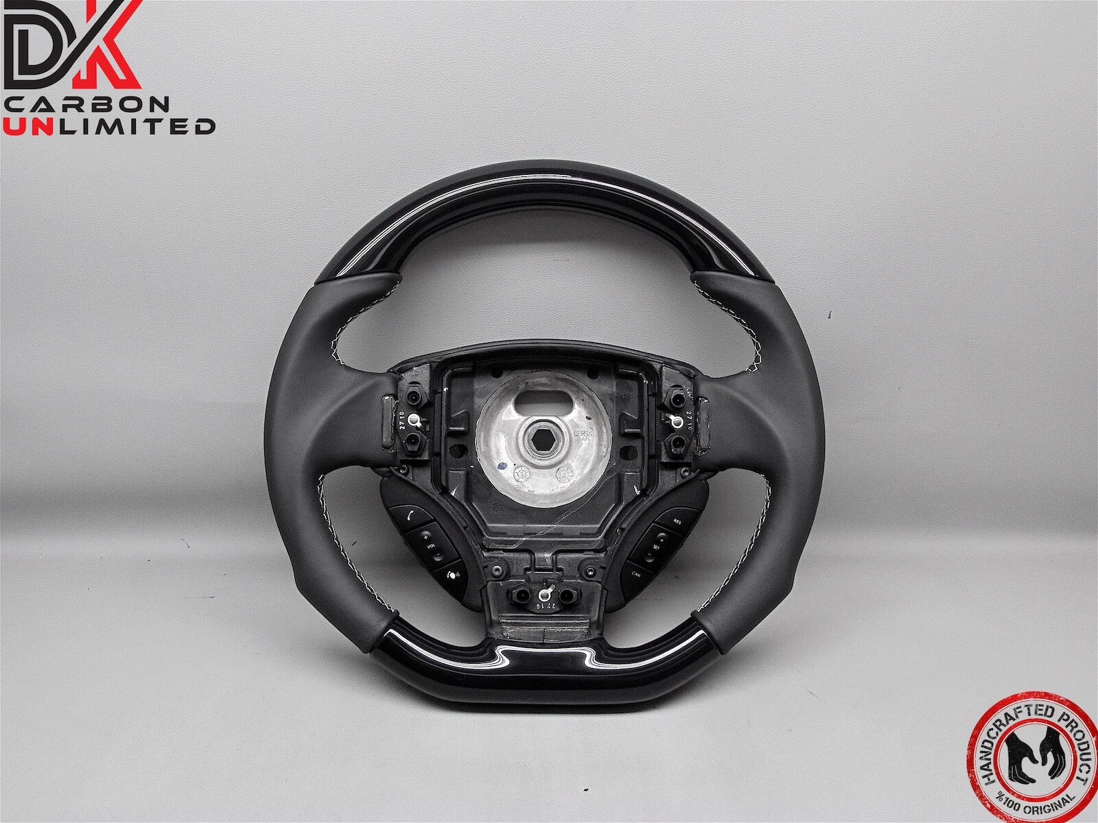 Aston Martin DBS Rapide DB9 Vantage Virage Alcantara Piano Black Steering Wheel