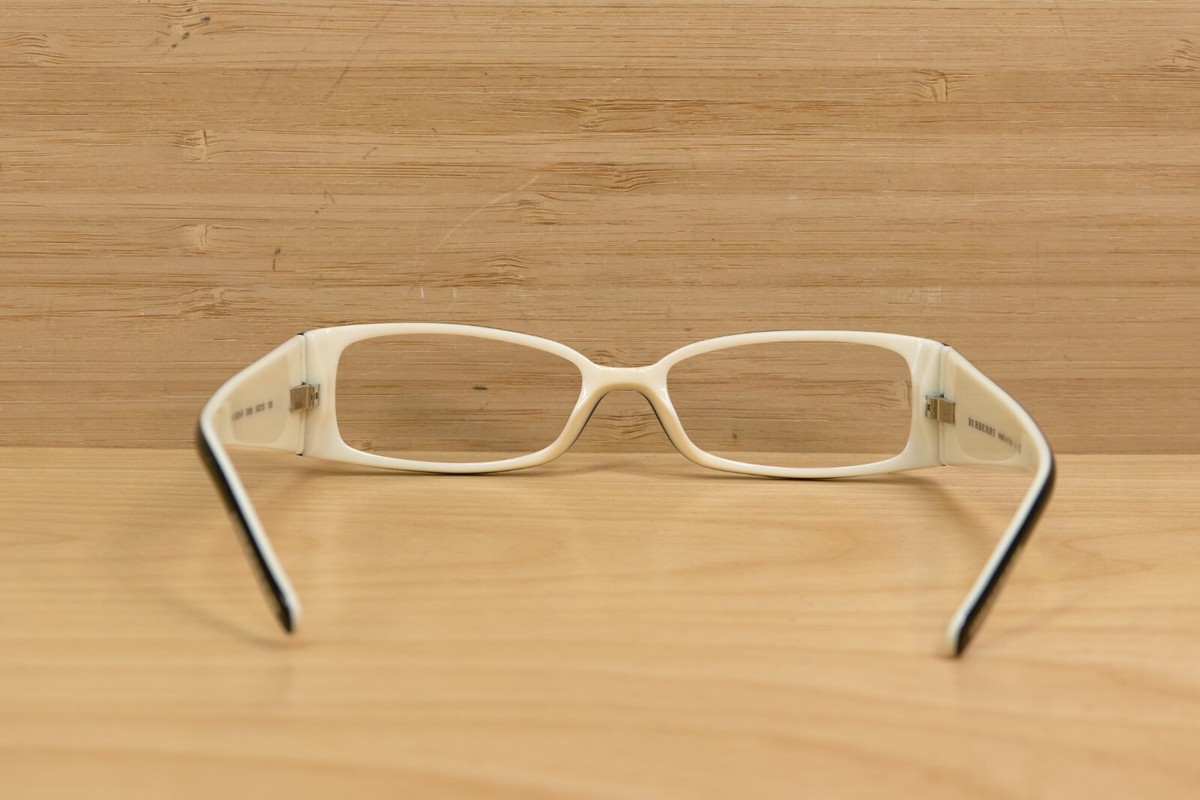 BURBERRY B2029-B 3066, Eyeglasses Frame Black White, 50 15  display picture 1