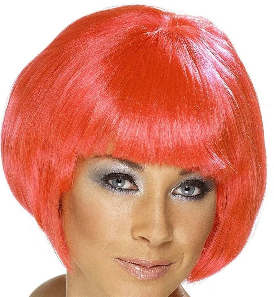 Unisex Halloween Comic Con Hágalo Usted Mismo Disfraz Disfraz Glamour Bebé Peluca de Pelo Corto Foto 4 de 4