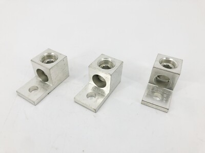 Lot of 3 New Ilsco TA-350 Mechanical Lugs 350kcmil-6 AL9CU