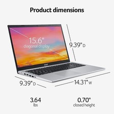 Acer Swift 3 SF314-55G-78U1 14" 256 GB SSD, Intel Core i7-8565U, 1.80GHz, 8GB...