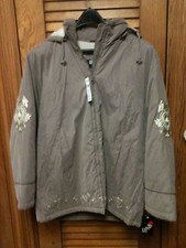 Ladies Womens Sm2 Hooded Heavy Coat/jacket Size Large Nwt