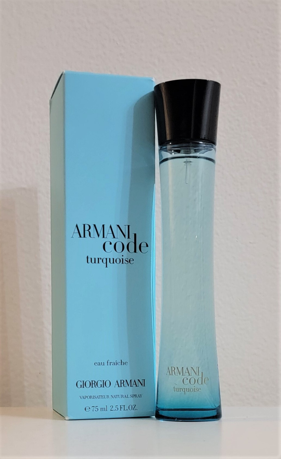 Armani Code Turquoise by Giorgio Armani 2.5 oz / 75ml spy Edt Perfume for women