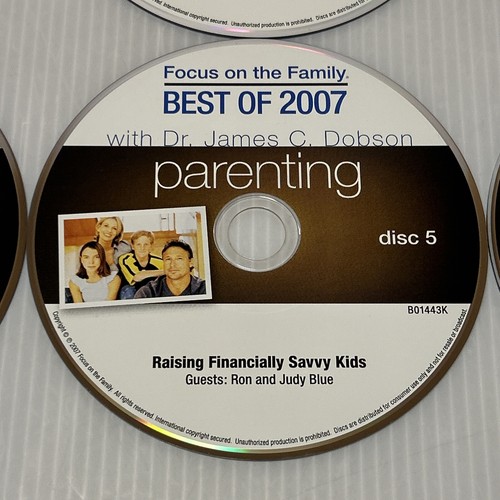 Focus On The Family: Best Of 2007 Dr. James C. Dobson Parenting, AUDIO BOOK 6 CD - Picture 6 of 11