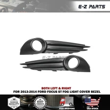 For 2013-2014 Ford Focus ST Both Left & Right Fog Light Cover Bezels