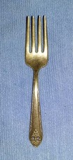 Vintage Holmes  Edwards Child Size Fork 1940s Silverplate