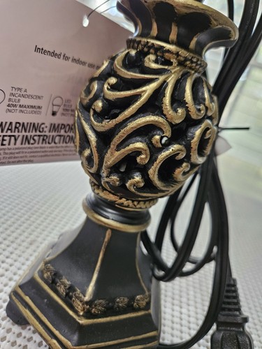 NWT Vintage-Style Small Table Lamp, No Lampshade, Antique-Style, NEW! NWT - Picture 3 of 11
