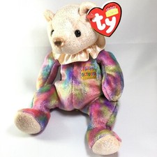 TY Beanie Baby - OCTOBER the Birthday Bear 7.5 inch - MWMTs Stuffed Animal Toy