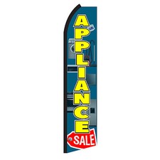 APPLIANCE SALE Advertising Sign Swooper Feather Flutter Banner Flag Only