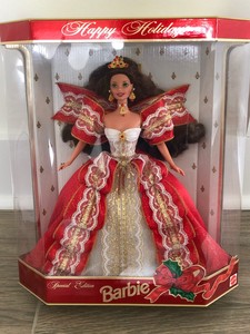 happy holidays special edition barbie 10th anniversary
