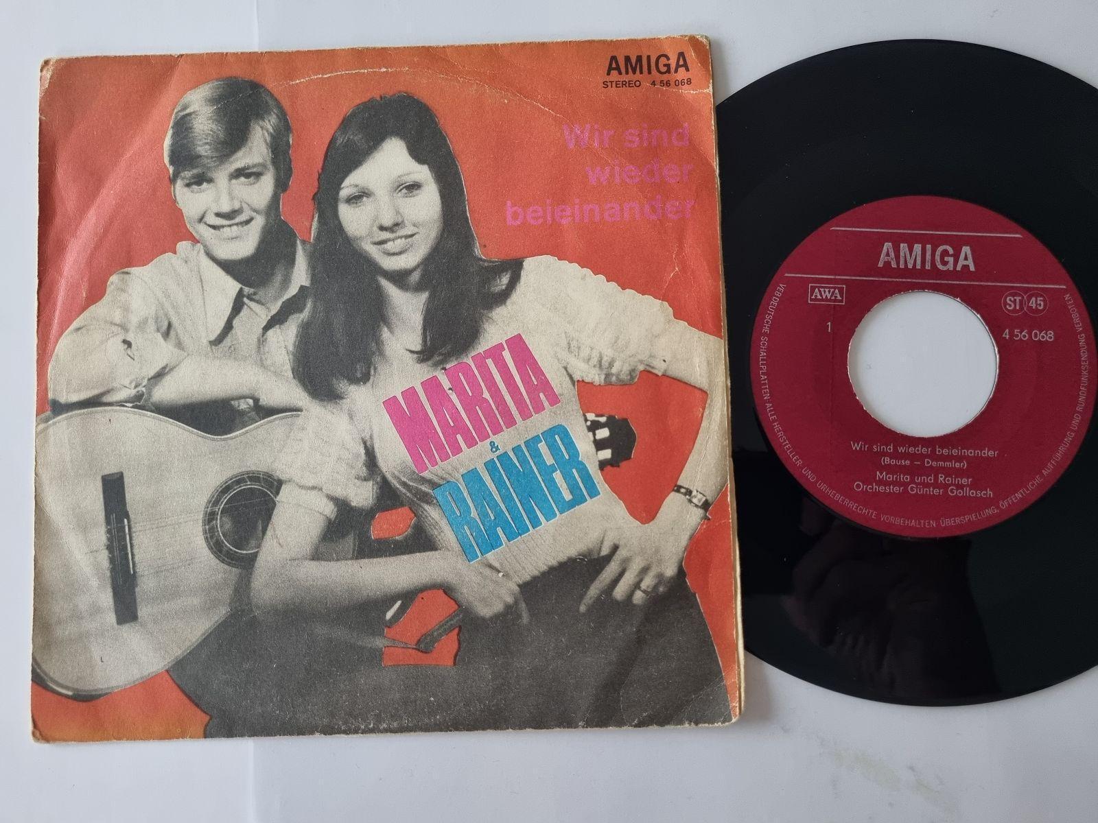 7"" Single Marita und Rainer - Wir sind wieder beieinander Vinyl Amiga