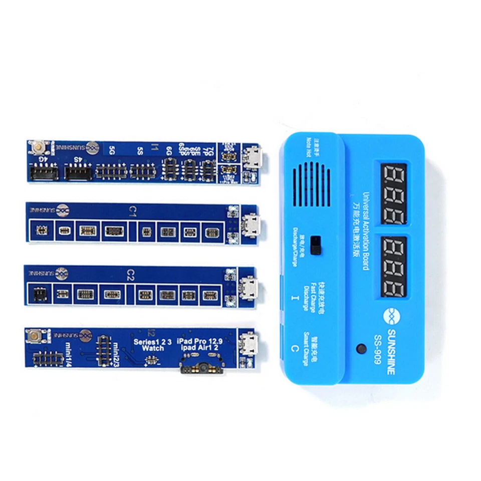 Placa de activación de batería universal SS-909 placa de carga de batería probador teléfono Foto 2 de 4