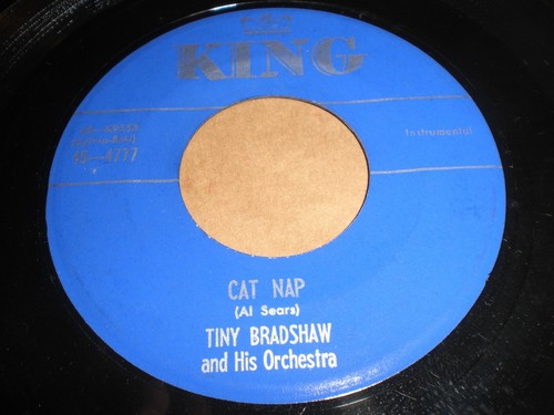 Tiny Bradshaw and His Orchestra: Cat Nap / Stomping Room Only 45 - R&B