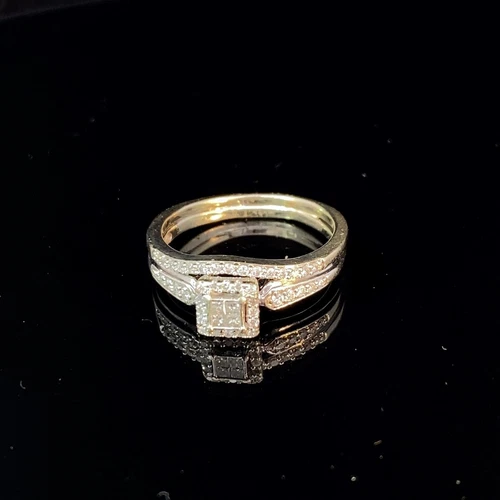 Lady's Diamond Wedding Set 45 Diamonds .53 Carat T.W. 10K White Gold (MI1066408)