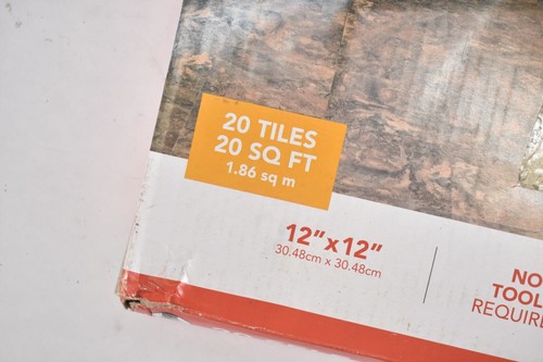 Nexus Tile Collection Self-Adhesive Vinyl Floor Tiles 20 Pack 12" x 12" - Picture 3 of 6