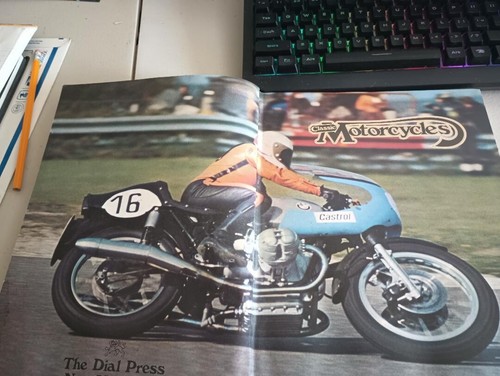Classic Motorcycles hard back cover book photos and illustrations - Picture 3 of 7
