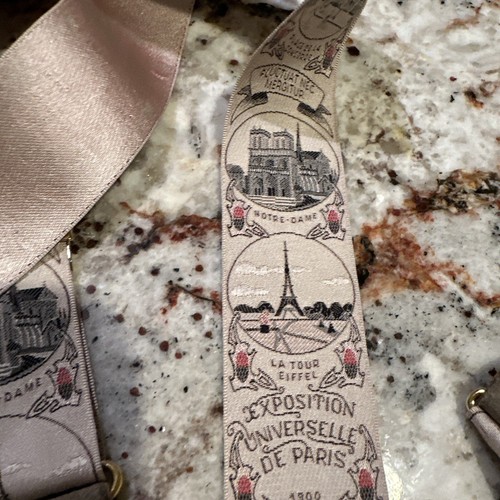 Rare Trafalgar Silk "Paris Exposition" LTD Suspenders Preowned - Picture 13 of 14