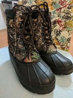 Magellan Men\'s‎ Duck Hunting Boots Size 11 Camo Lace Up Waterproof Lace Up Shoes Magellan Men main image 2