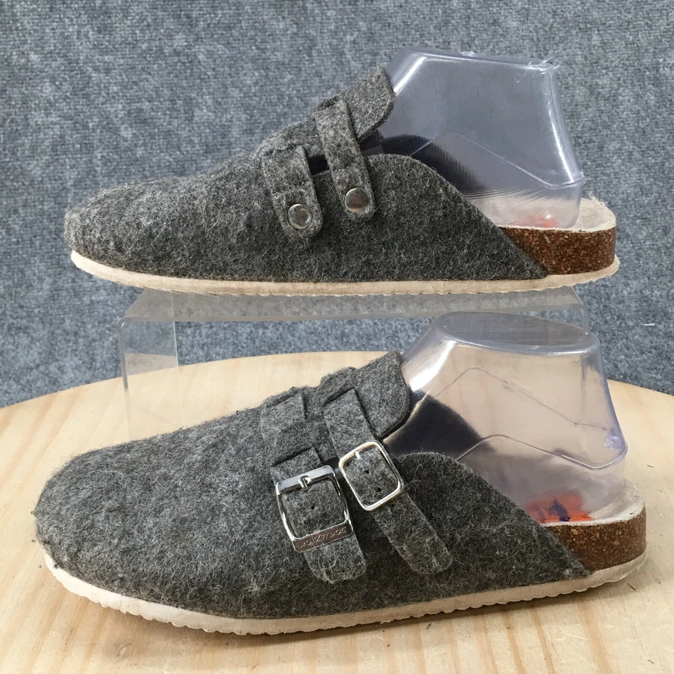 Zapatillas Rocketdog Mujer 9.5 Abel Francois Mules Planas Deslizables Gris Lana Foto 2 de 4