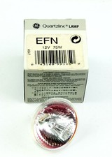 General Electric - GE - EFN 12V 75W - Halogen Projector Lamp - New Old Stock
