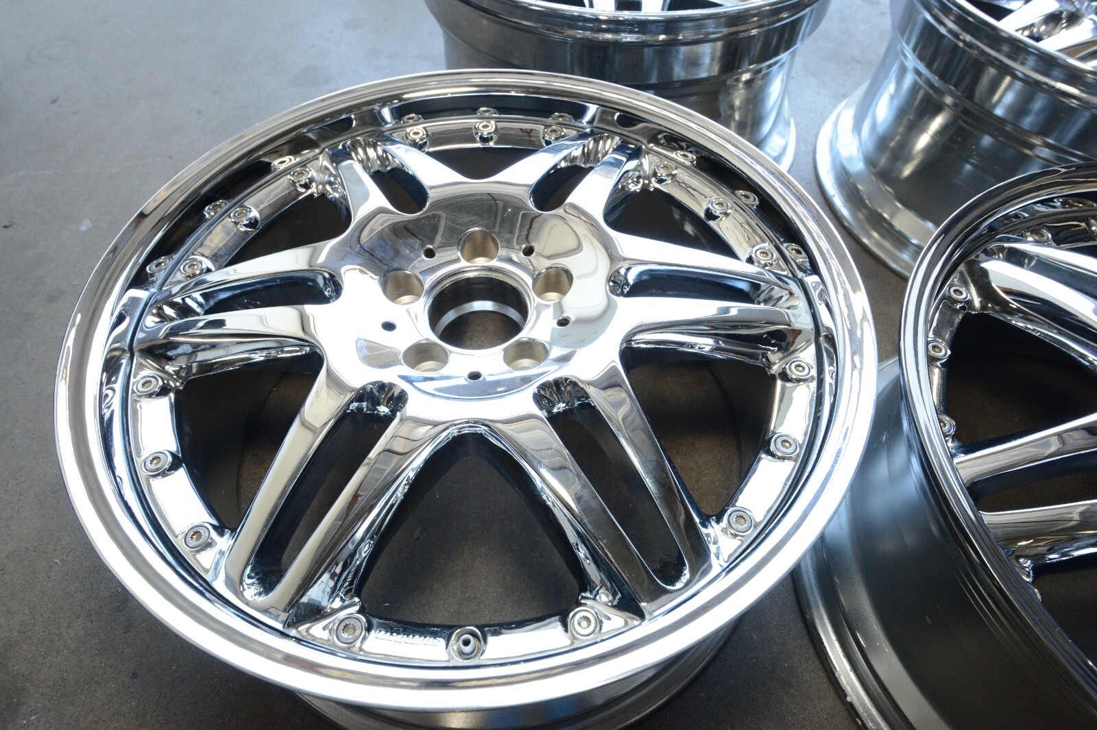 Crome Brabus Monoblock 4 19x8.5 and 19x10