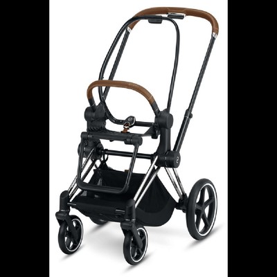Cybex PLATINUM Gestell Priam 4 Chrome Brown 4-in-1-Reisesystem Allradfederung