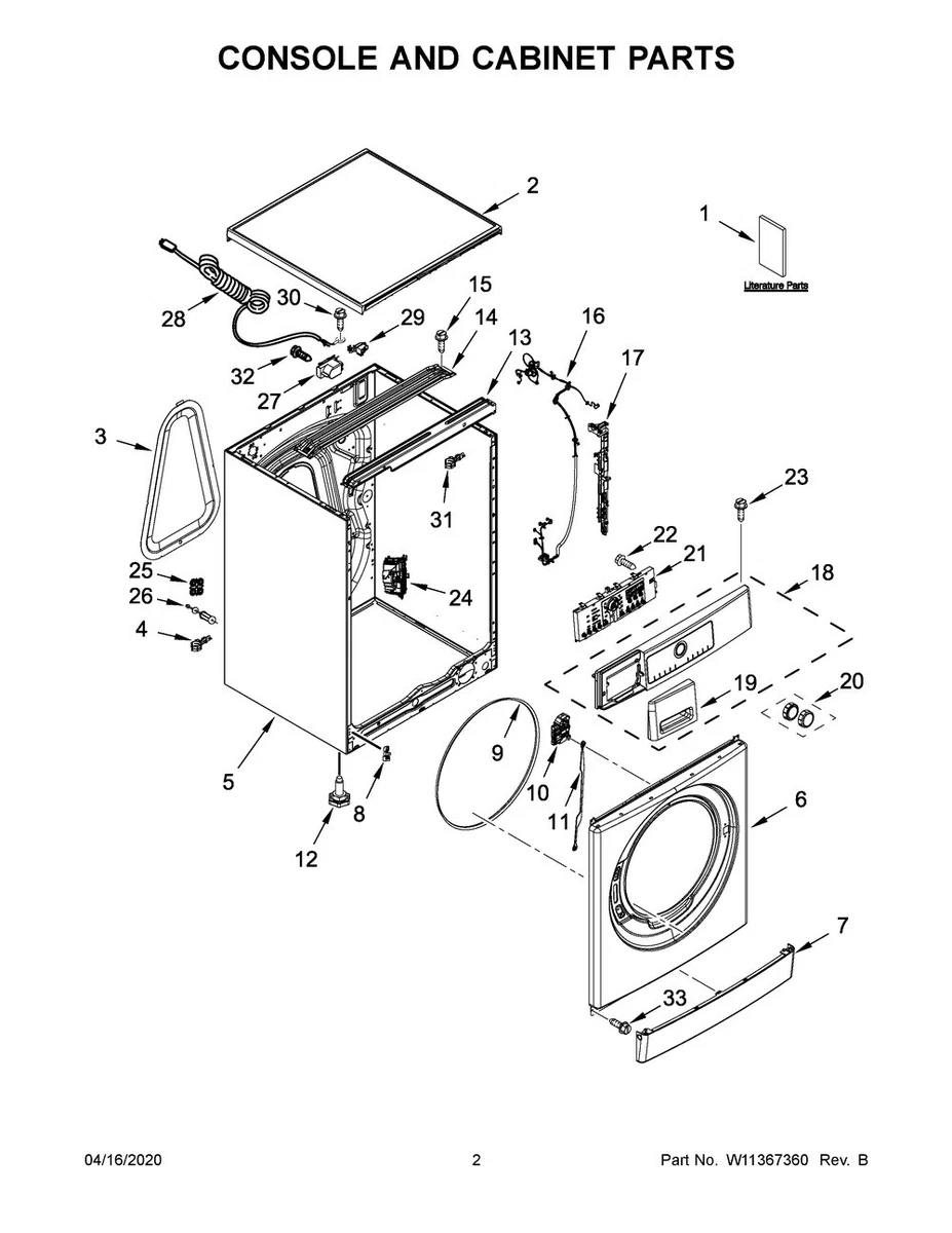 Whirlpool Duet Washer Anatomy 101 And Commonly Replaced, 55 OFF