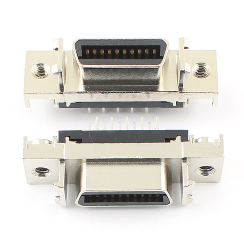 5Pcs SCSI Female 20 Pin MDR CN Type 20P Straight DIP Connector Adapter - 第 1/7 張圖片