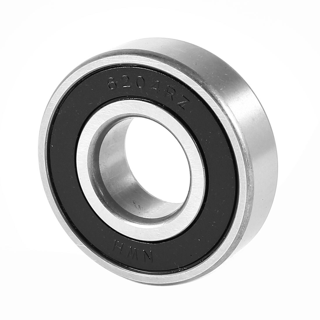 47mm x 20mm x 14mm Silver Tone Shielded Deep Groove Ball Bearing