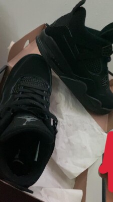 AIR JORDAN 4 RETRO BLACK CAT US10 新品未使用 Size 10 - Jordan 4 Retro Mid Black Cat (Preowned) | eBay