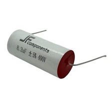   JFcomponents 8.2uF 400V MKP Metallized Poly Capacitor for crossover. 