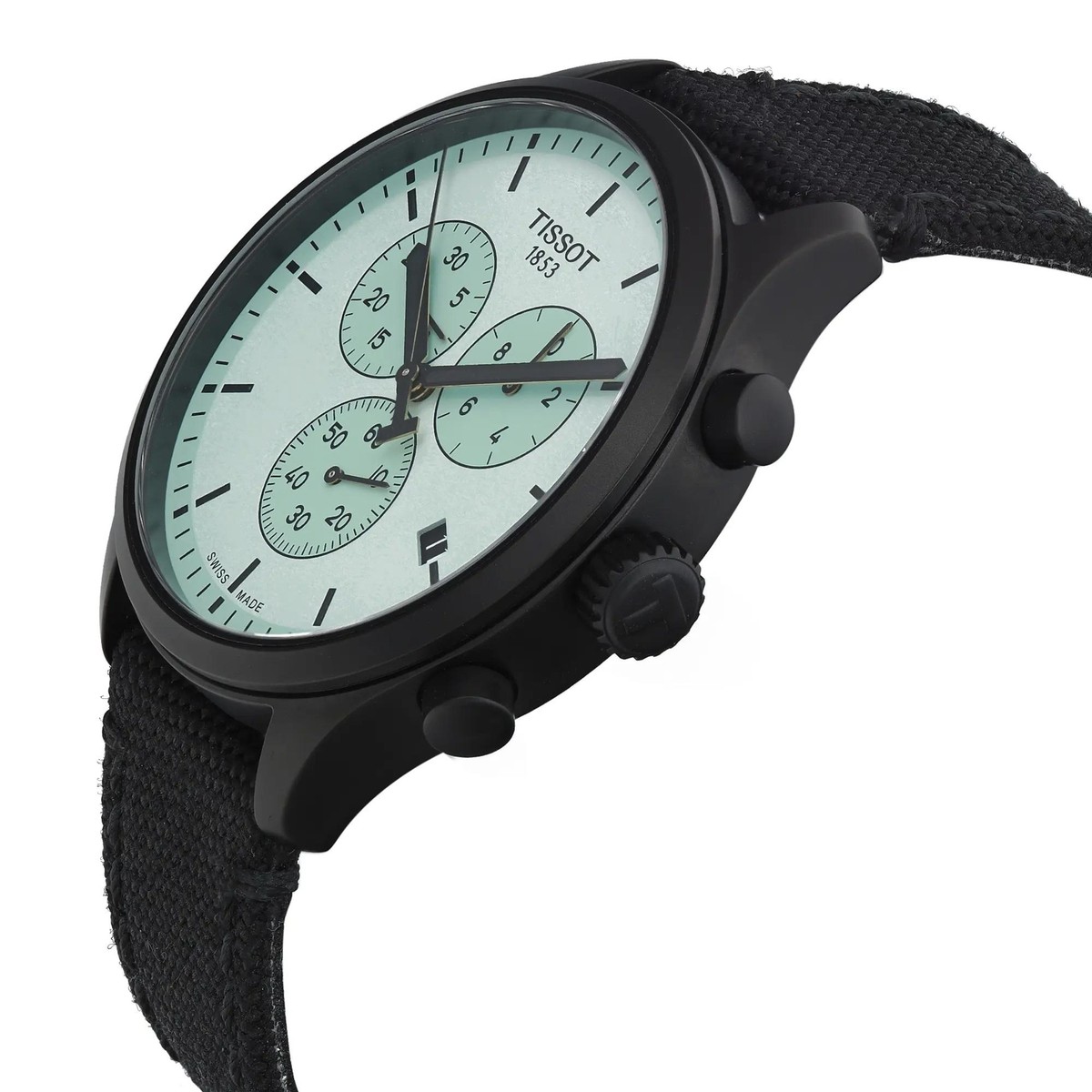 Tissot Chrono XL PVD Steel Green Dial Men Quartz Watch T116.617.37