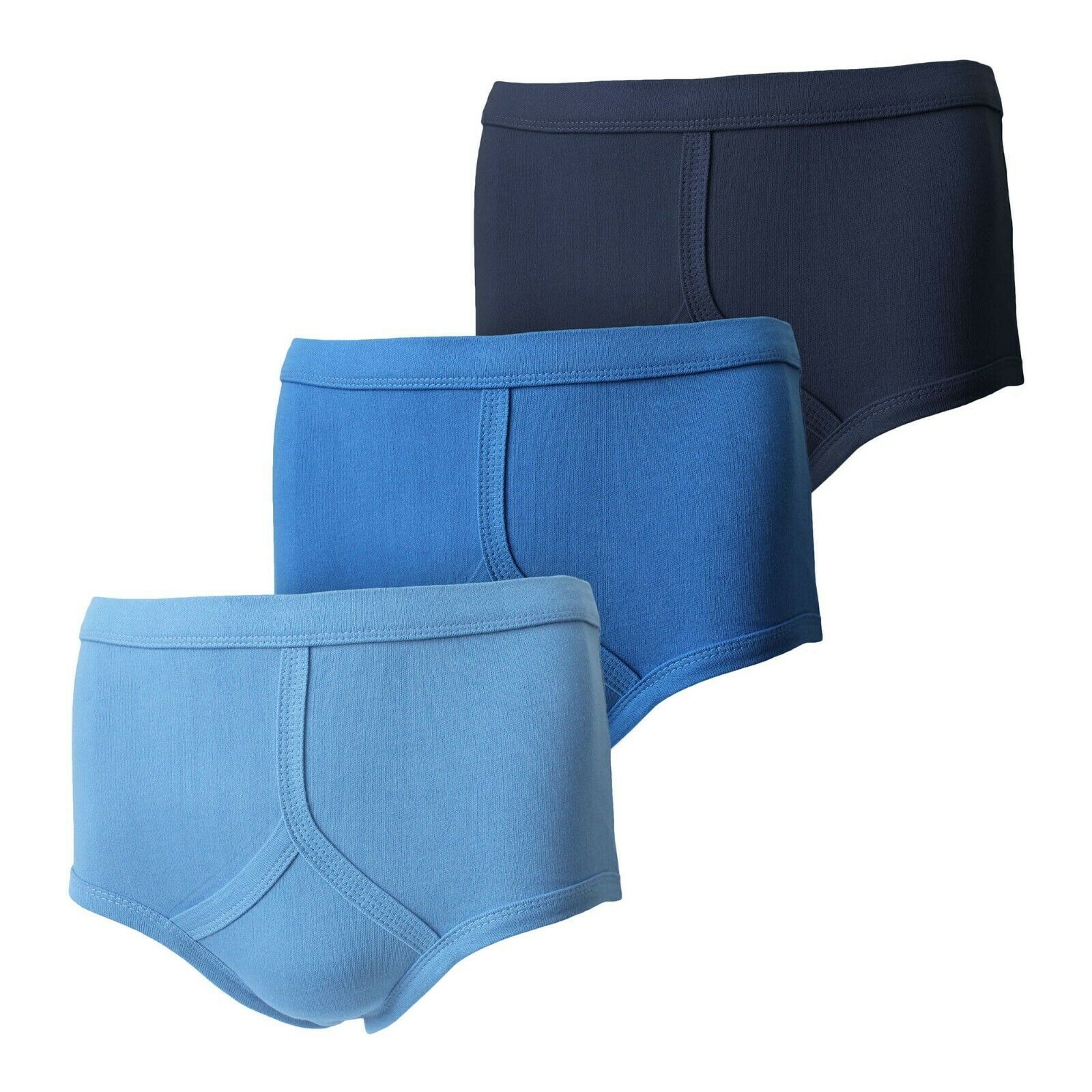 Mens 3 Pack 100 Cotton YFronts Traditional Briefs Underwear Vintage S 5XL eBay