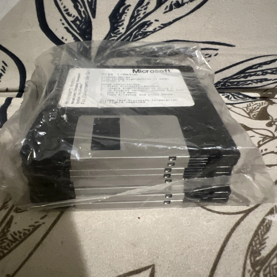 Microsoft Access For Windows Ver 2.0 Set 8 3.5” Floppy Disks - Government RARE - Image 2 of 3