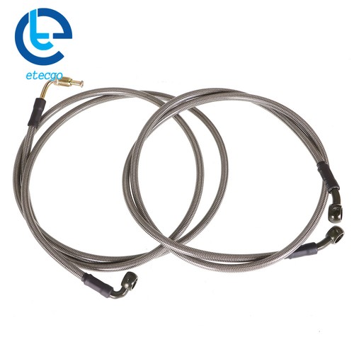 Líneas de freno delanteras/traseras para Polaris RZR 800/S 800/4 800/XP 900 1068 extendidas - Imagen 7 de 7
